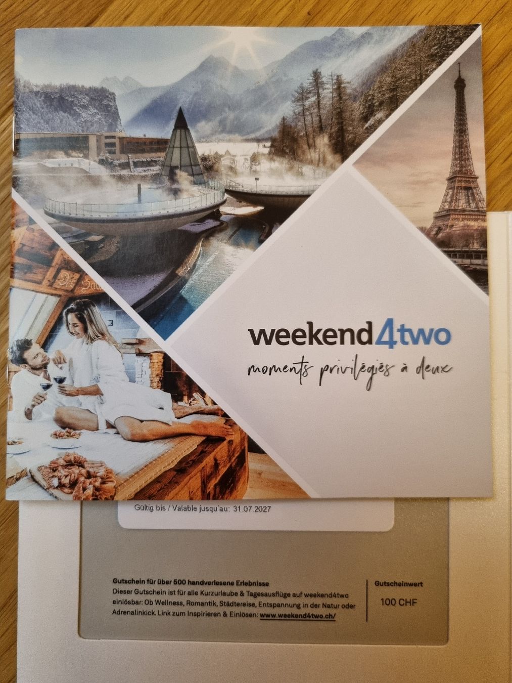 Buoni: Bon 100.- Weekend 4 two – Nuovo (secondo la descrizione) da Château-d'Oex venduto da mae_6pqm 1