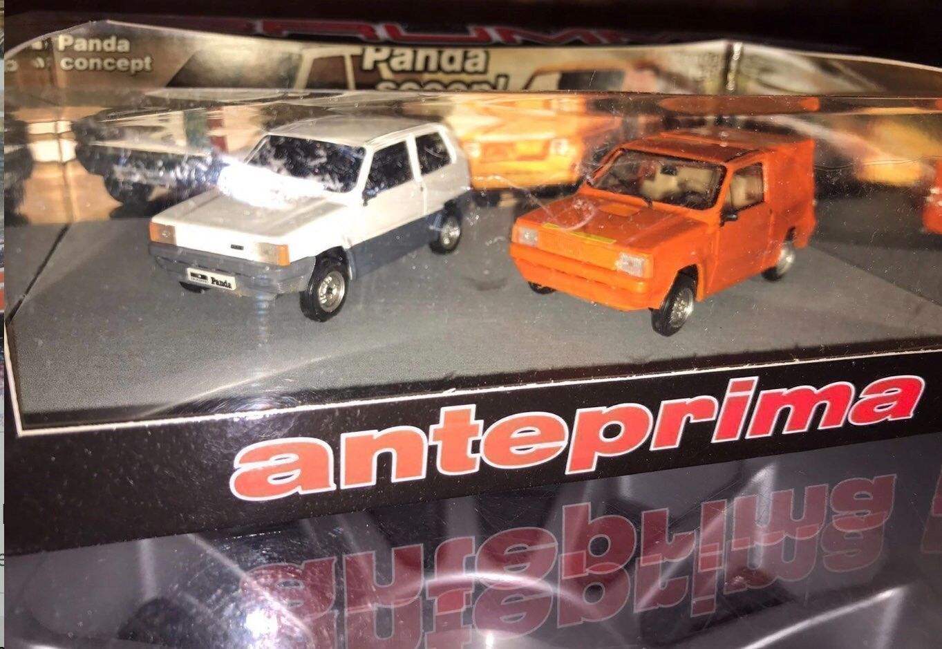 Fiat Modellini d'auto: Fiat Panda Set Concept + Testcar 1/43 – Nuovo (secondo la descrizione) da Wohlen AG venduto da PrivatSammlung 2