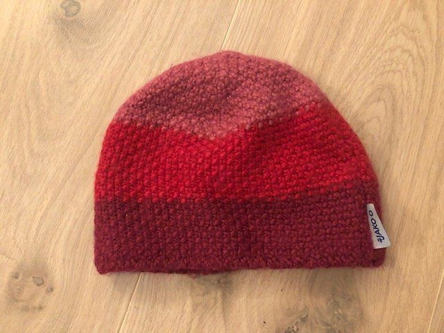 JAKO Strickmütze - Melange Look Mit Seitlichem Logo