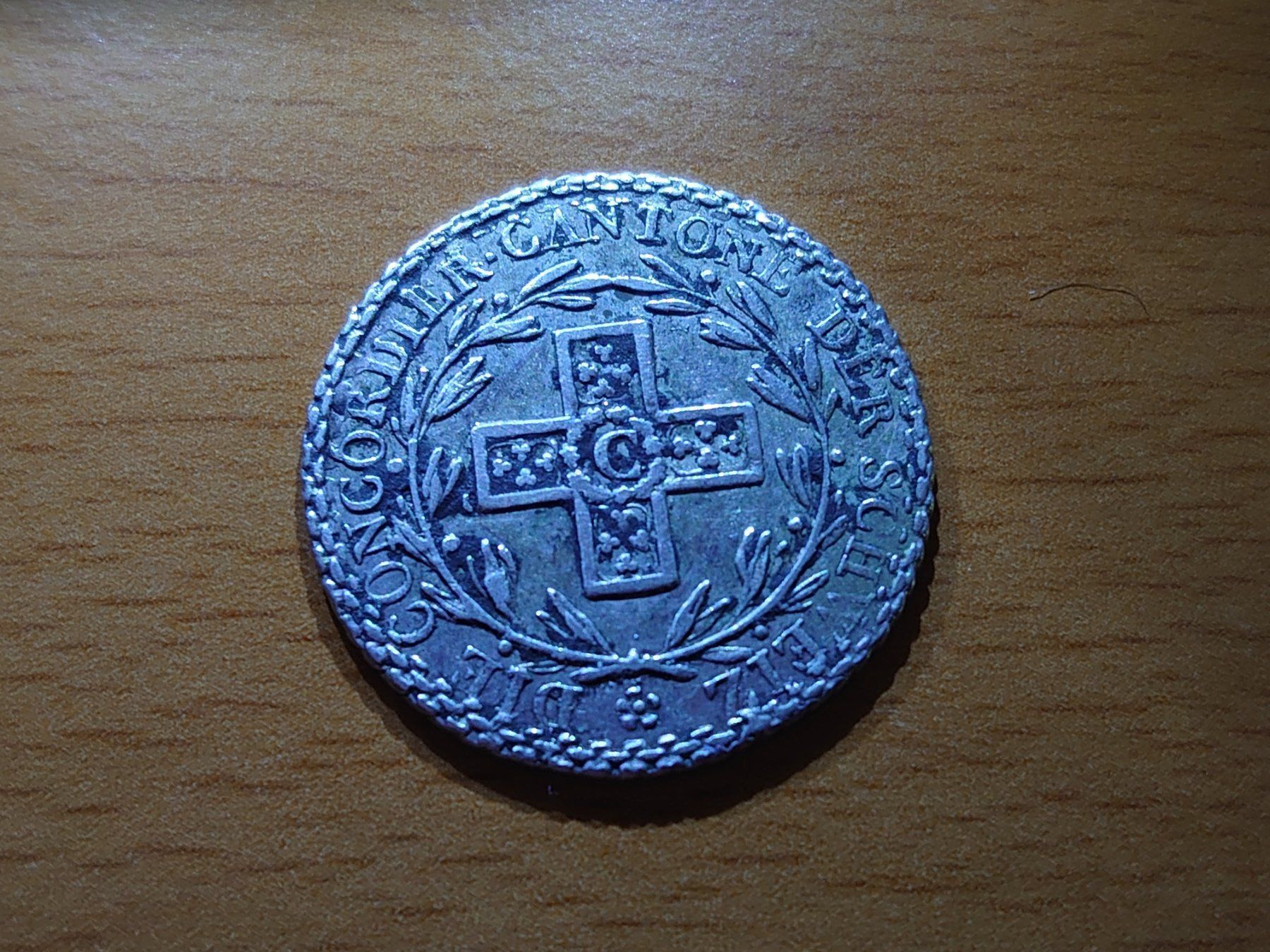 Tutti le monete: Aargau: 5 Batzen 1826 – Usato da Pfungen venduto da Aguti77 1