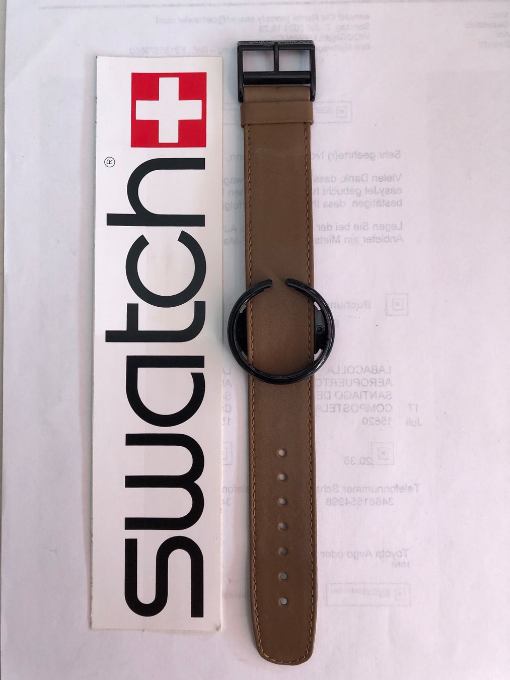 Swatch Orologi: POP Swatch Midi Uhrenarmband – Nuovo (secondo la descrizione) da Biel/Bienne venduto da winnertaco