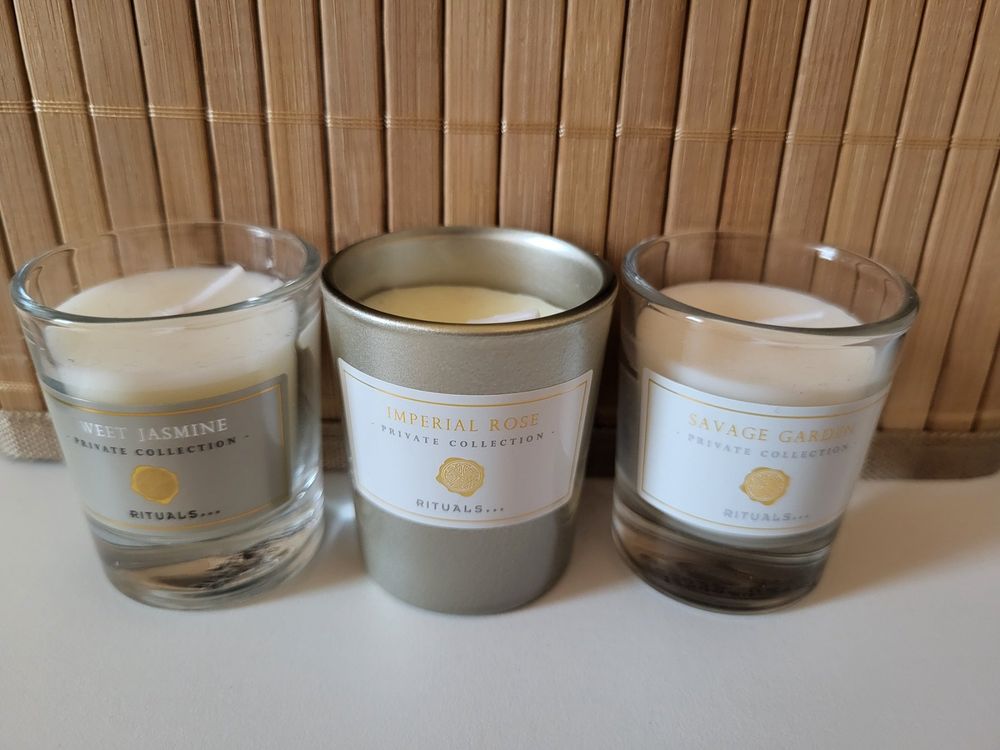 Rituals Set Luxus Duftkerzen Savage Garden Imperial Rose Neu (Neu und ...