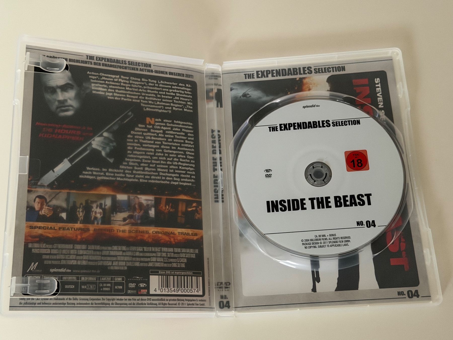 Alle DVDs: DVD Inside The Beast Steven Seagal – Neu (gemäss Beschreibung) aus Altstätten SG von sheamus 2