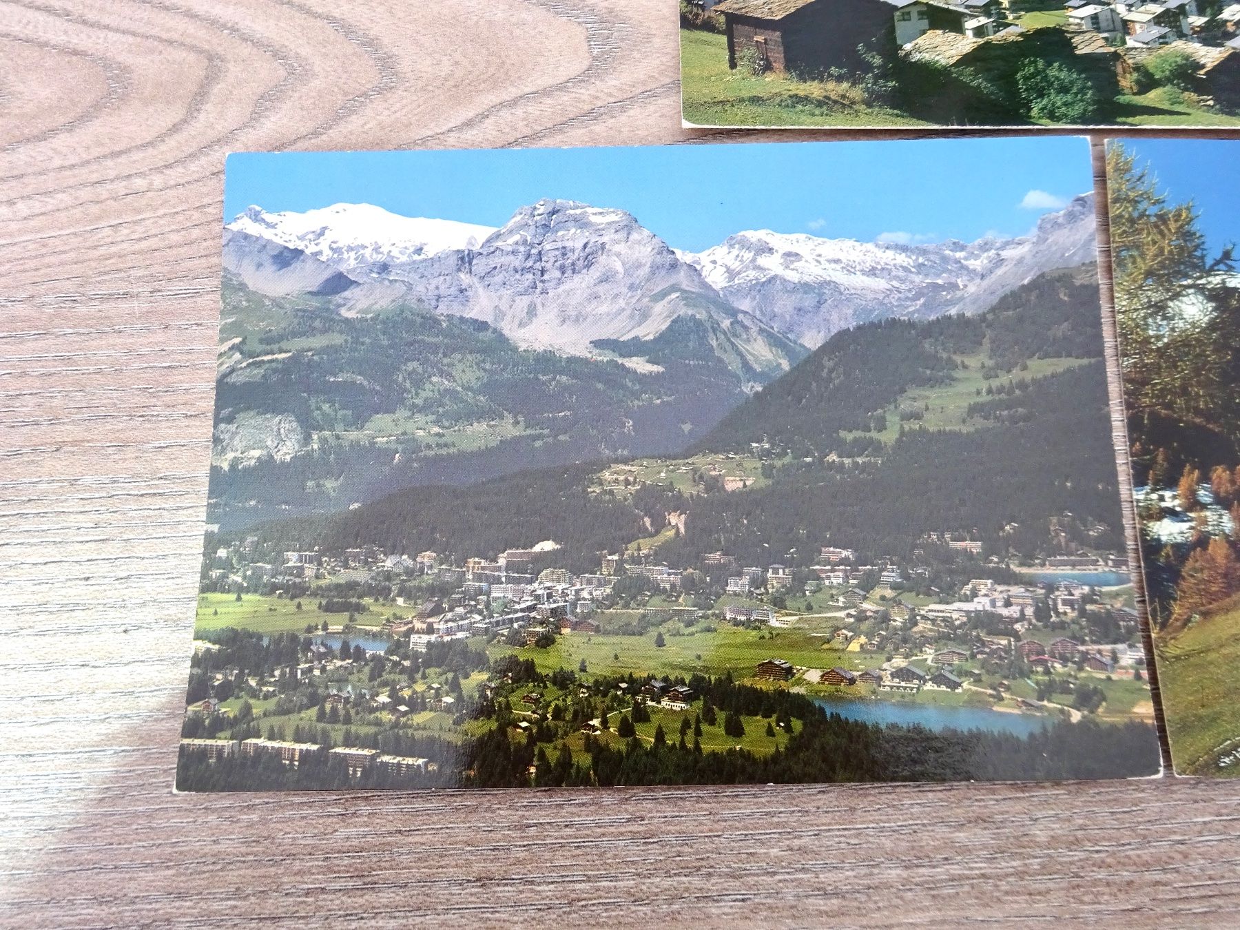 Ansichtskarten: 3 Ansichtskarten Wallis ! – Gebraucht aus Kaltbrunn von Wigwam7 2