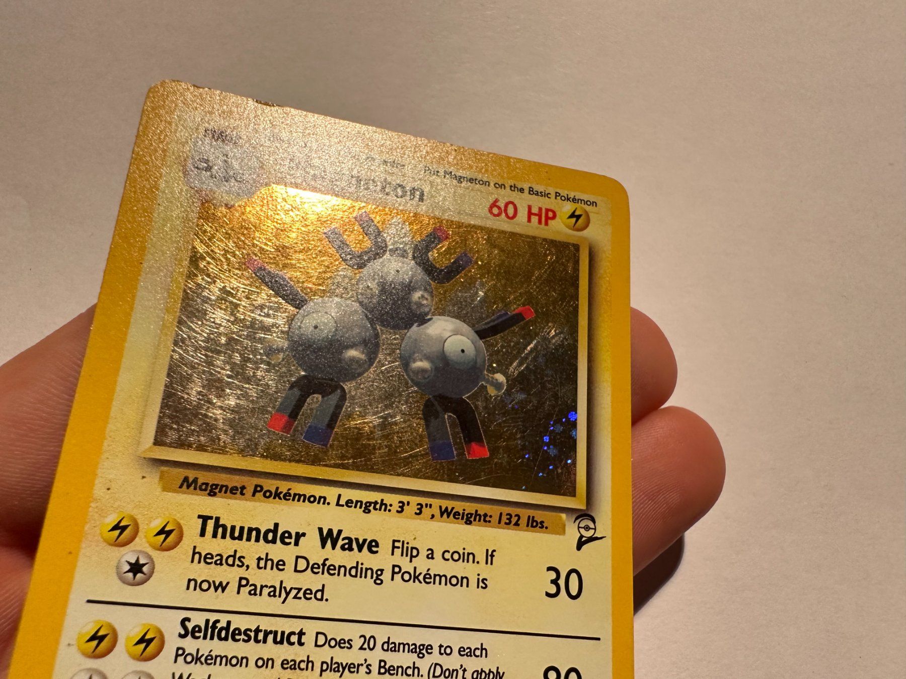 Pokémon Carte collezionabili: Magneton holo Base 2 EN – Usato da Hagendorn venduto da Pokecollectorch 3