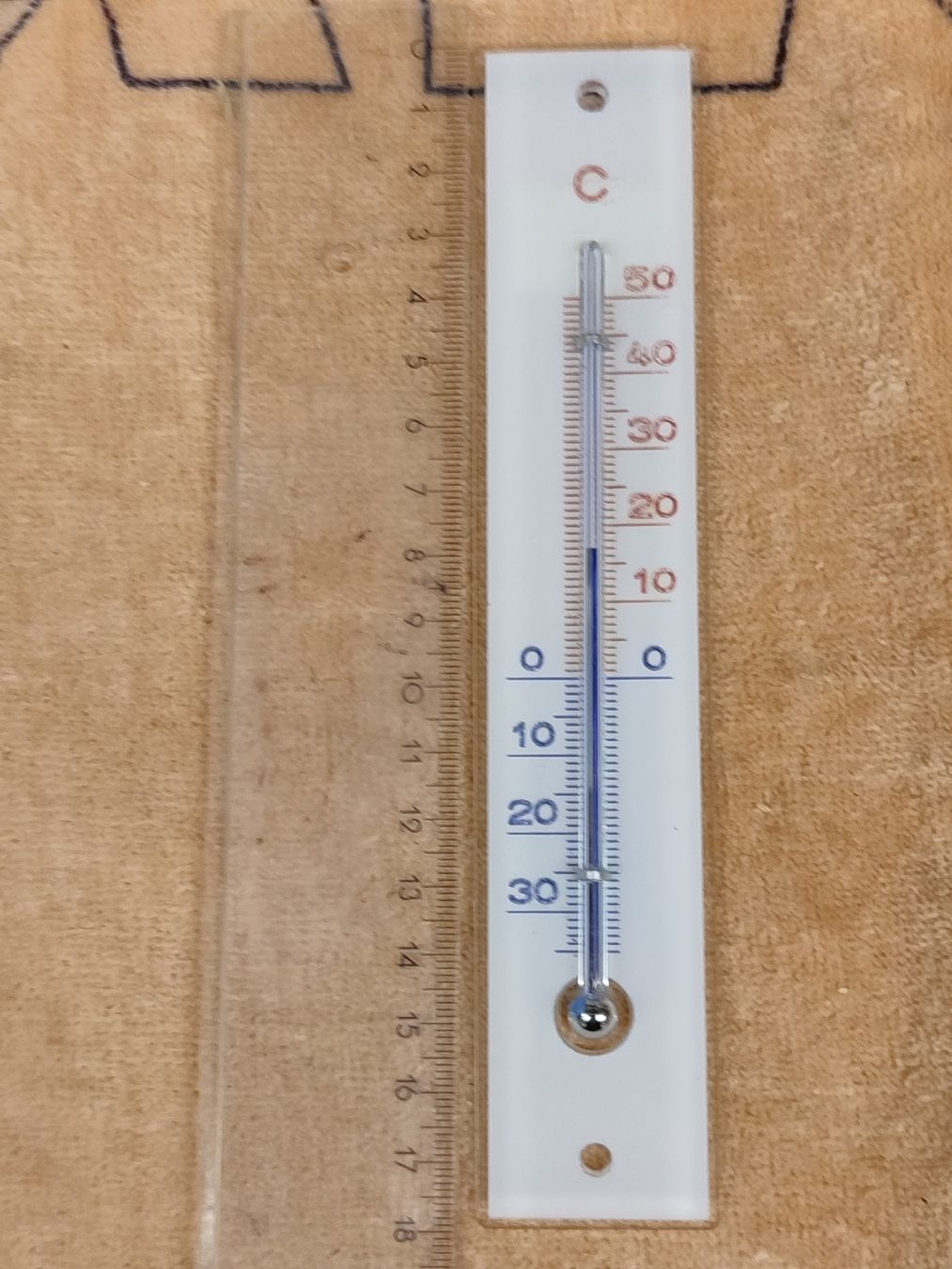 Sonstiges für Haushalt & Wohnen: Glasthermometer – Neu (gemäss Beschreibung) aus Utzenstorf von Igelfamilie