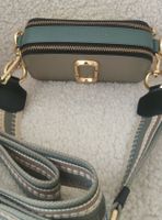 Marc Jacobs Snapshot Umhängetasche, khaki/gold