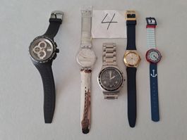 LOT 4 - Swatch Uhren ab 1.- ungetragen.