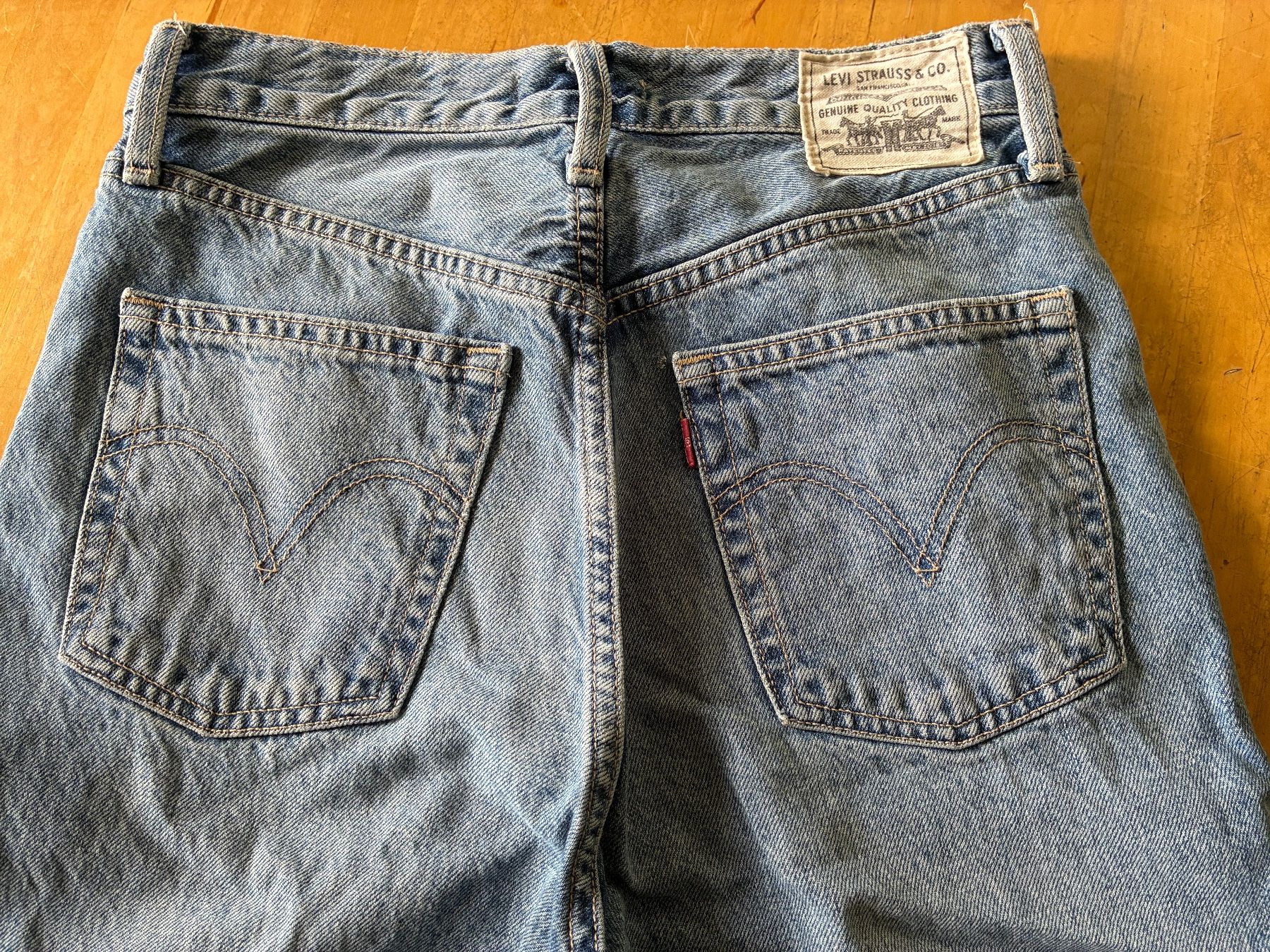 Levi's Jeans: Levi´s ribcage straight W28 L29 hellblau – Usato da Schaffhausen venduto da FannyUsedom 1