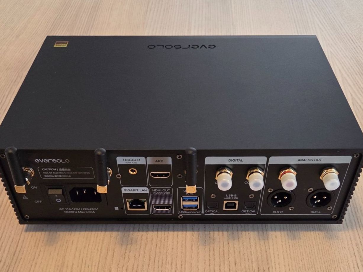 Eversolo Lettore multimediale & Streamer: EverSolo DMP A6 Master Edition Schwarz – Nuovo (secondo la descrizione) da Düdingen venduto da Papo71 1