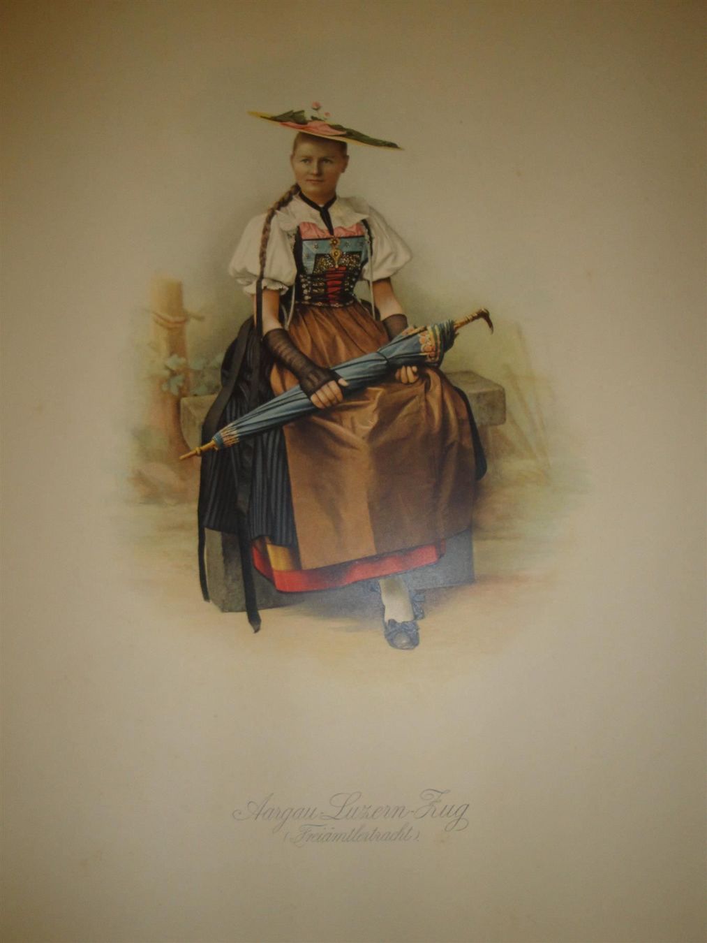 Grafiken & Lithographien: Schweizer Trachten Chromolithos 35 Stk.( Schundpreis) – Gebraucht aus Trachslau von post35 4