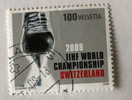 Nr.1301 EISHOCKEY-WELTMEISTERSCHAFT 2009 GESTEMPELT   