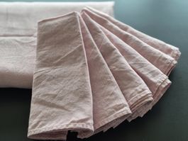 Tischtuch + 6 Servietten Leinen von Globus NP Fr. 300.-
