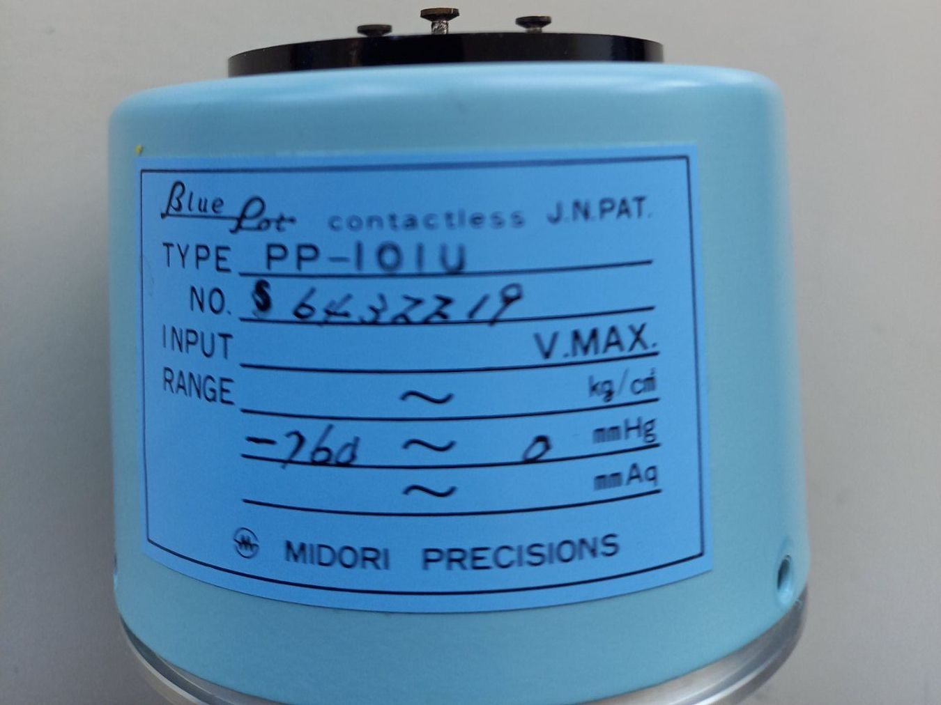 Componenti elettronici: Vakuumsensor, Drucksensor, MIDORI PP-101U – Nuovo e nell'imballaggio originale da Montlingen venduto da sitmodul 1