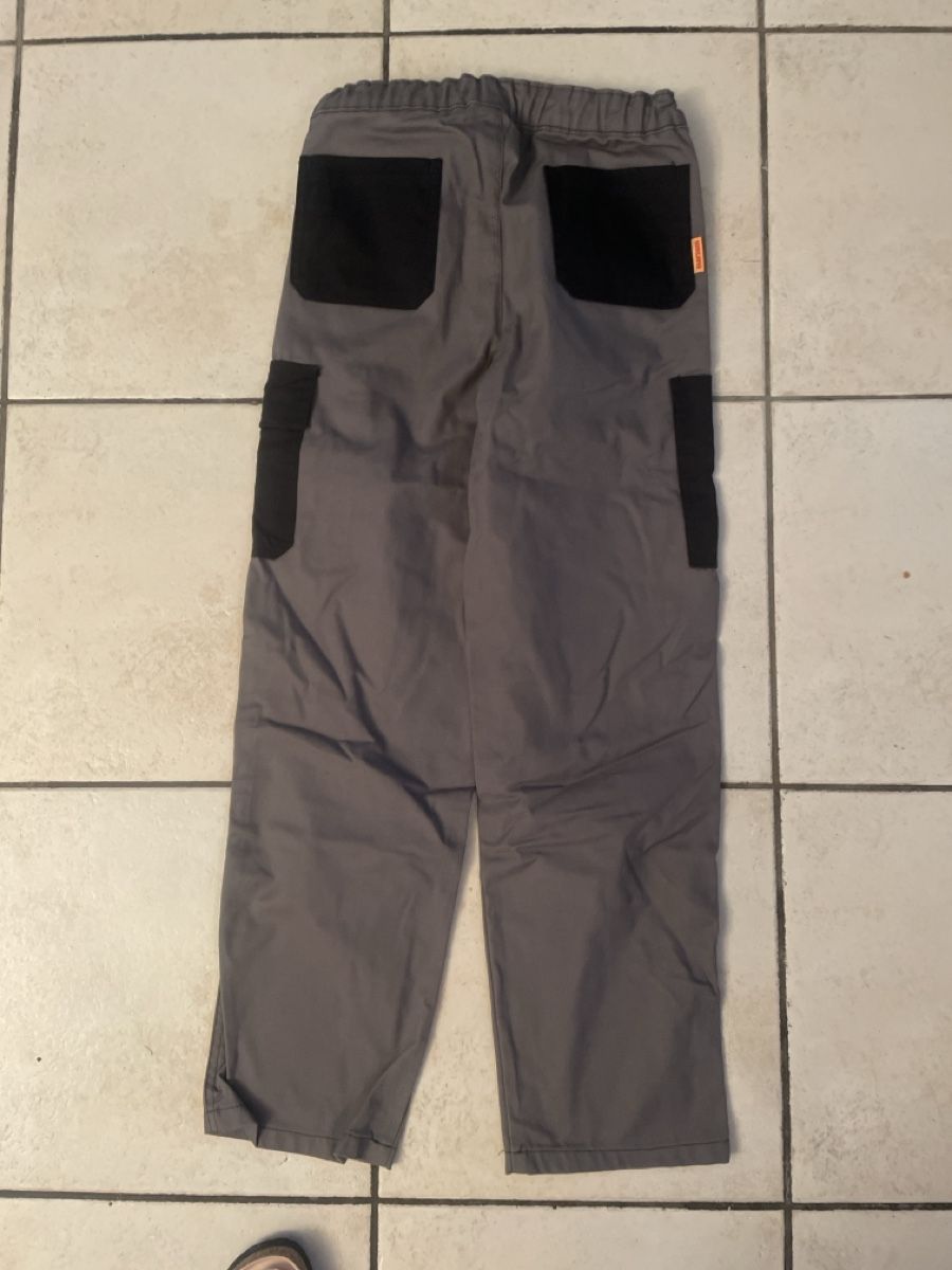 Pantaloni: Neue Marsum Arbeitshose Gr. 152 Grau-Schwarz – Nuovo (secondo la descrizione) da Obergerlafingen venduto da cabo4 1