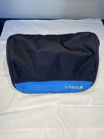 Lafuma Travel/Toiletry Bag - Black & Blue - Excellent!