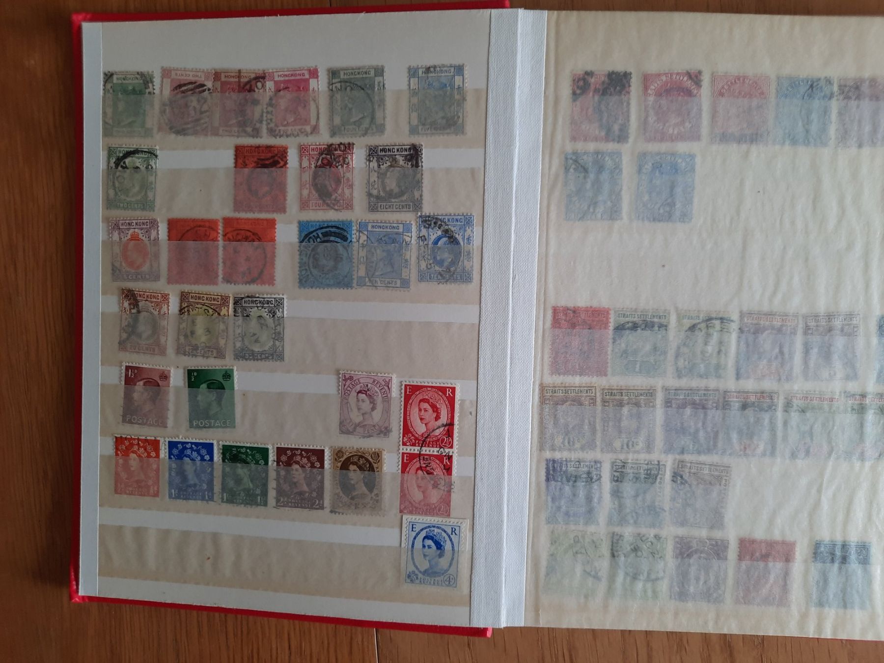 Alle Briefmarken: Lot Engl. Kolonien – Gebraucht aus Trimbach von monga01 2