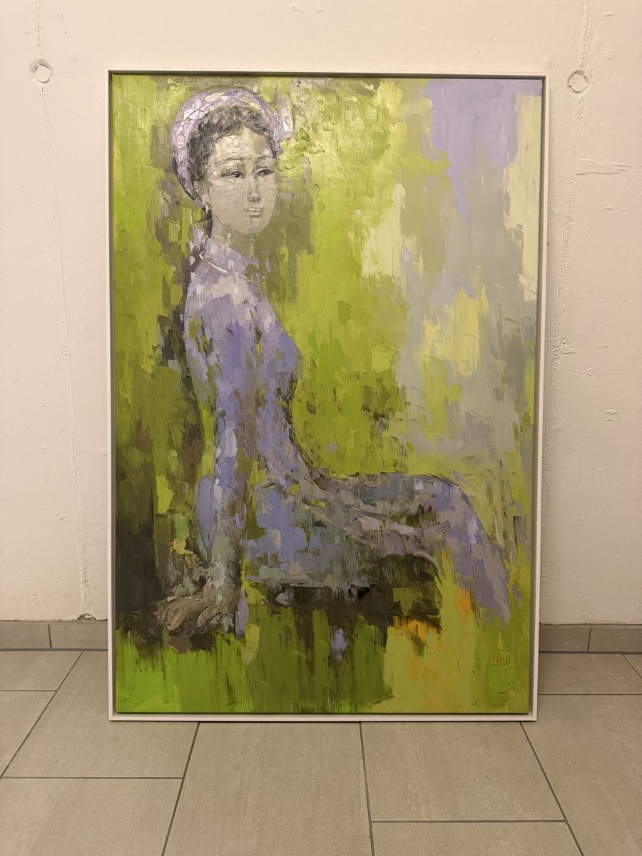 Dipinti: Ölbild mit Dame – Nuovo (secondo la descrizione) da Bottmingen venduto da ral_6ktq