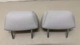 BMW E36 Kopfstütze  Hinten Sports.Leder Nappa Grau 2x set