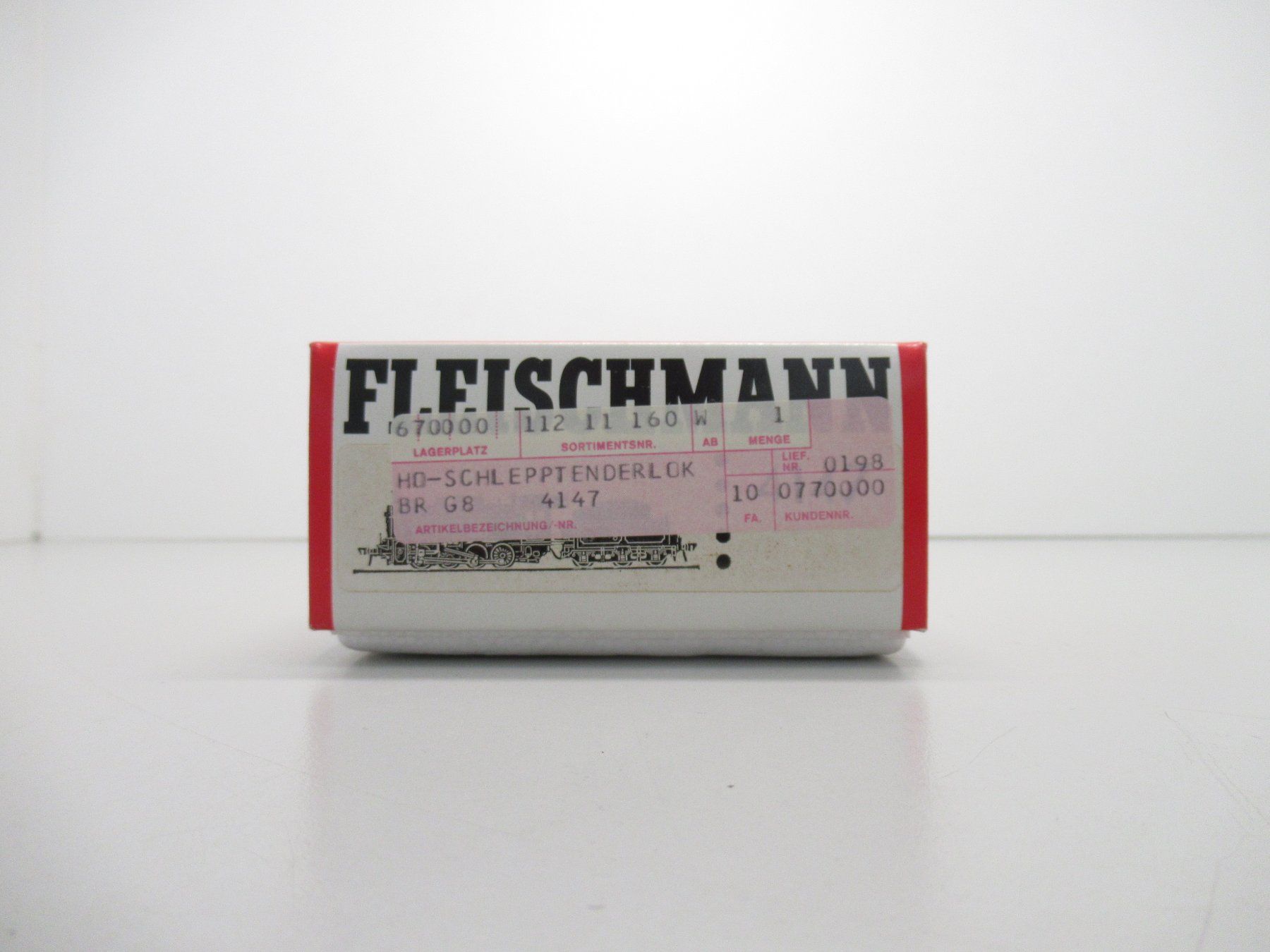 Fleischmann Modellini di ferrovie: Fleischmann 4147 BR G8 der K.P.E.V. Gleichstrom Analog H0 – Usato da Basel venduto da mhmarken 6