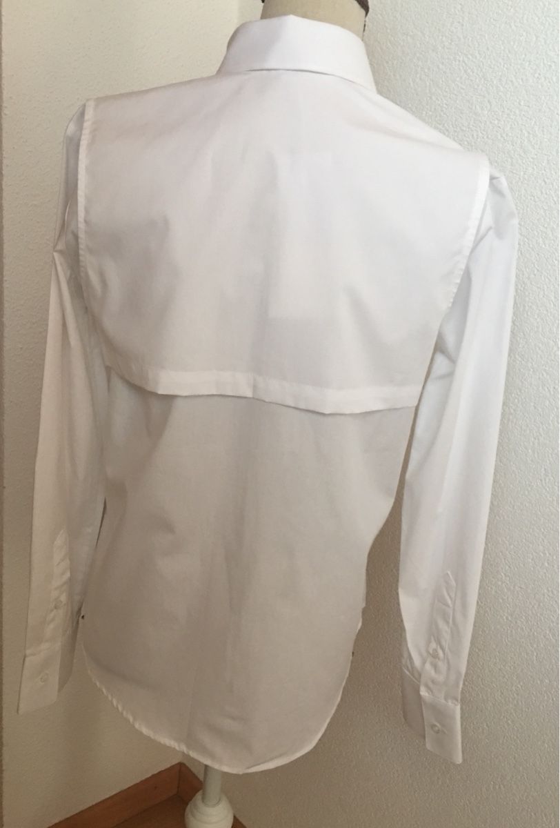 Camicette: Chemise blanche coton, taille L, état impeccable – Nuovo e nell'imballaggio originale da Romont FR venduto da jeanne110 1