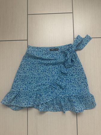 Minirock blau