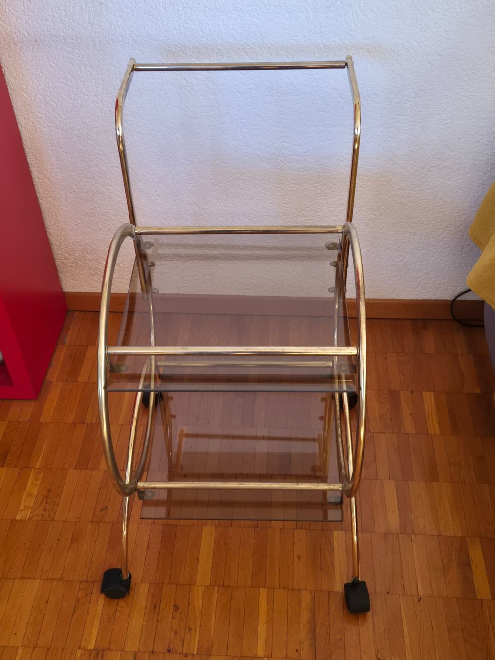 Carrelli di servizio: Vintage Servierwagen / edler Servierboy – Usato da Monthey venduto da McAuthor 2