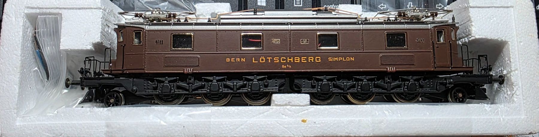 Roxy Modelleisenbahnen: ROXY BLS Be 6/8 No 203 Breda Analog AC – Gebraucht aus Schwarzenburg von hebusch54 8