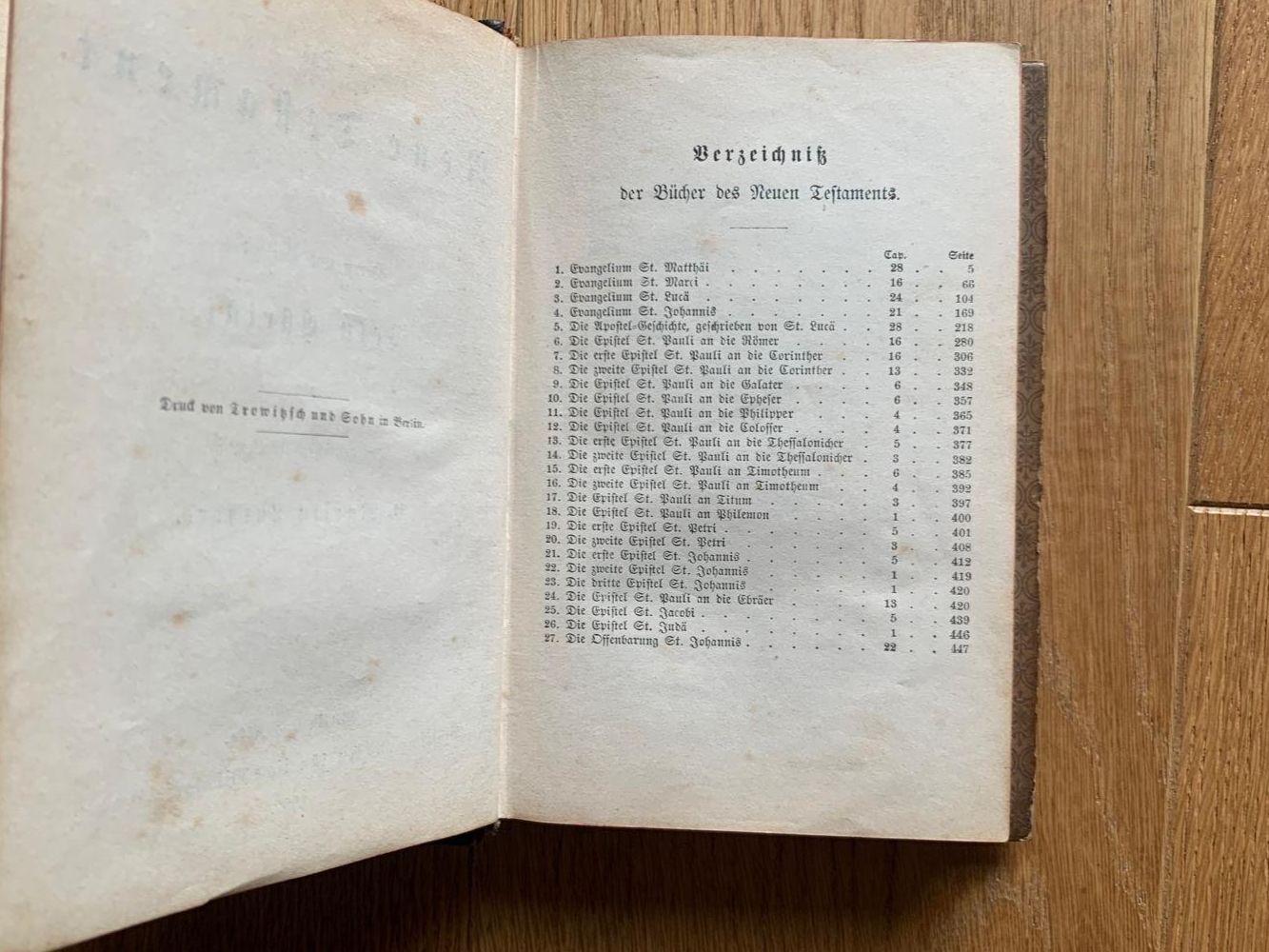 Libri: Antike Bibel aus dem Jahre 1892 – Usato da Grossdietwil venduto da fab_8bdy 6