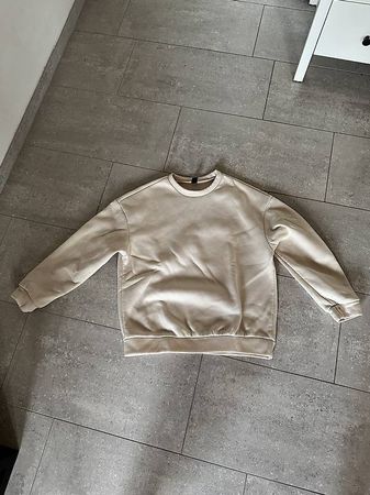 Oversized Hoodie beige