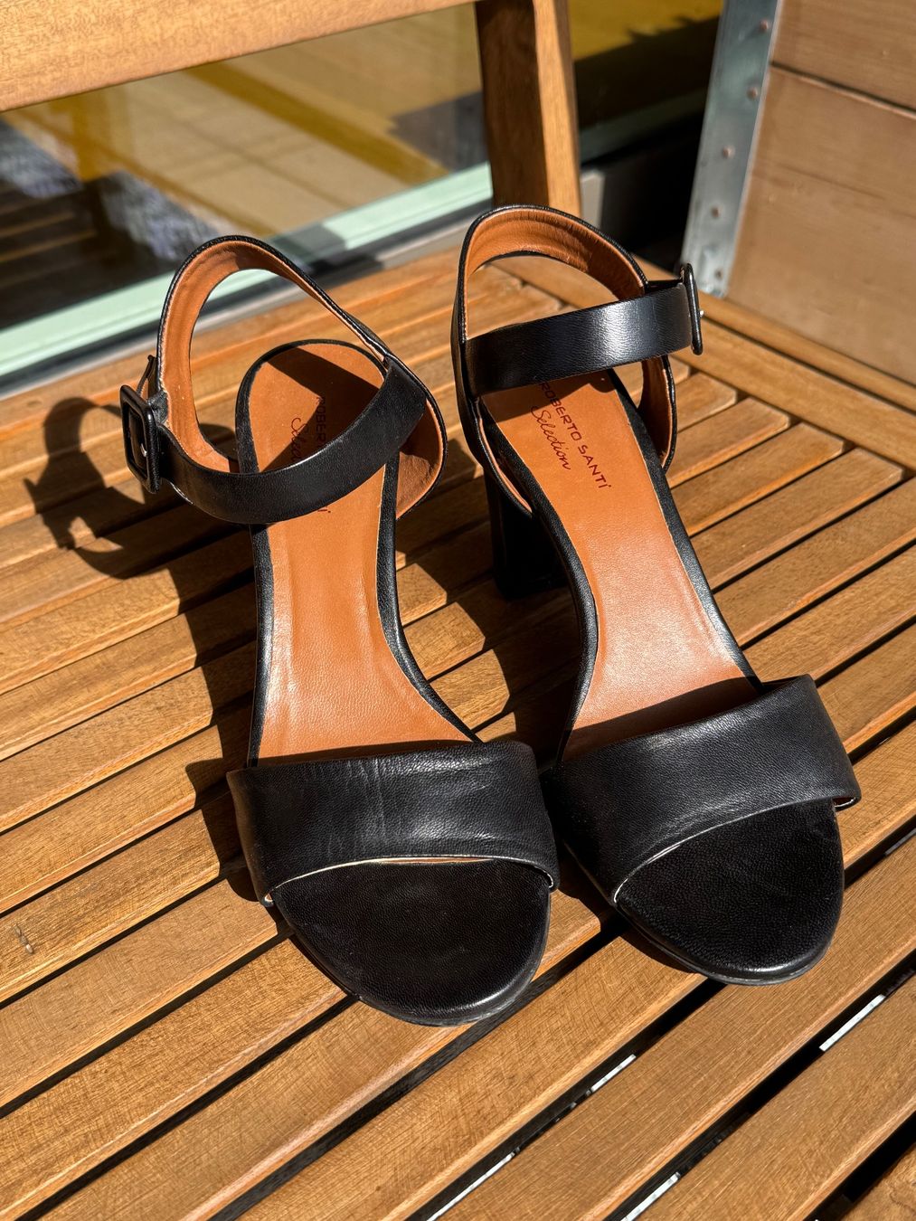 Roberto Santi Damenschuhe: Sandalette Highheel Roberto Santi Schwarz – Gebraucht aus Horgen von SabiWe 2