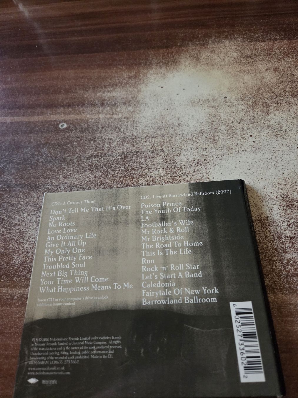 CD: Amy Macdonald - A Curious Thing – Usato da Wattenwil venduto da Mage66 1