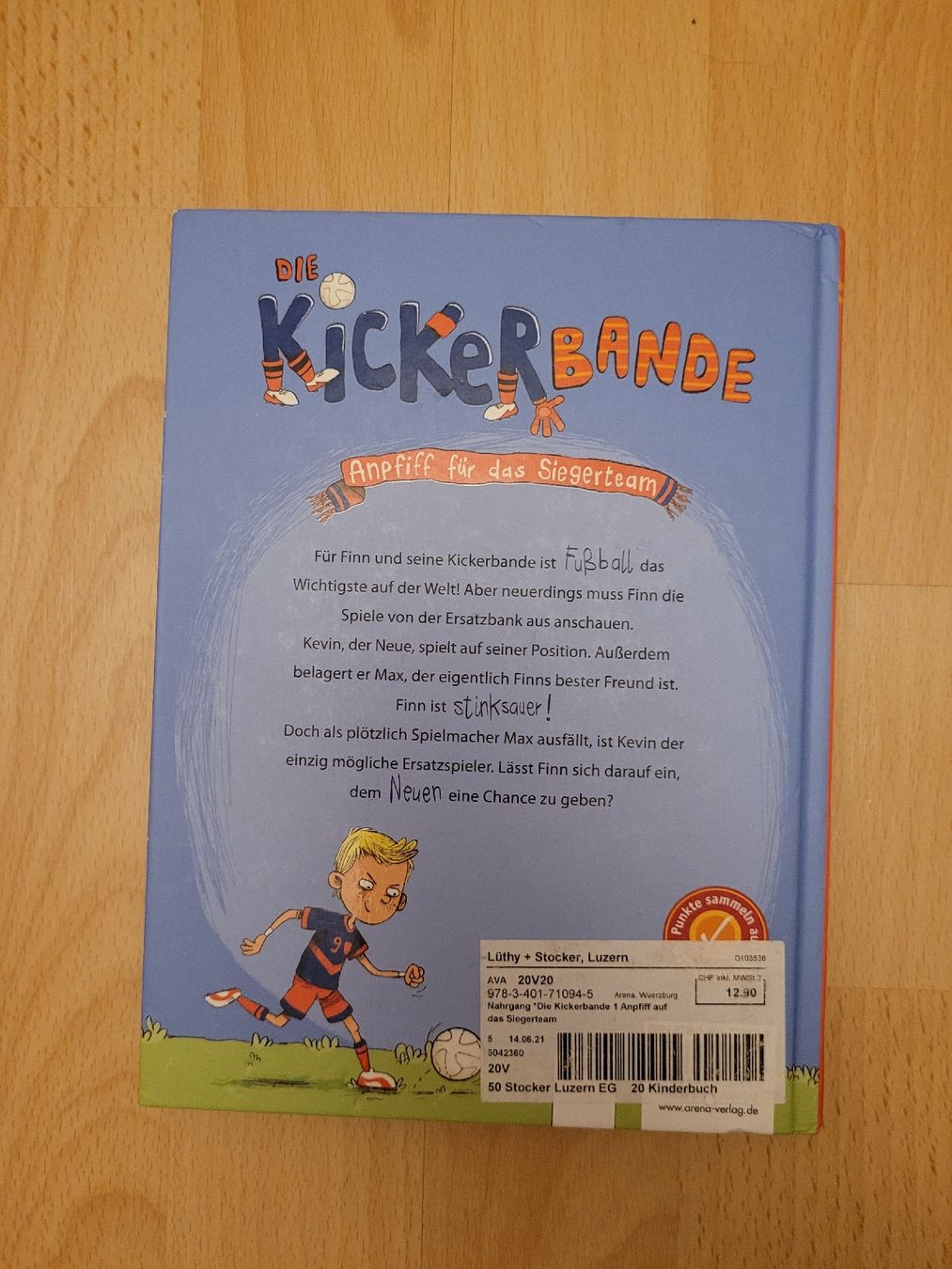 Libri: Die Kickerbande: Anpfiff für das Siegerteam – Usato da Perlen venduto da Safari_23 1