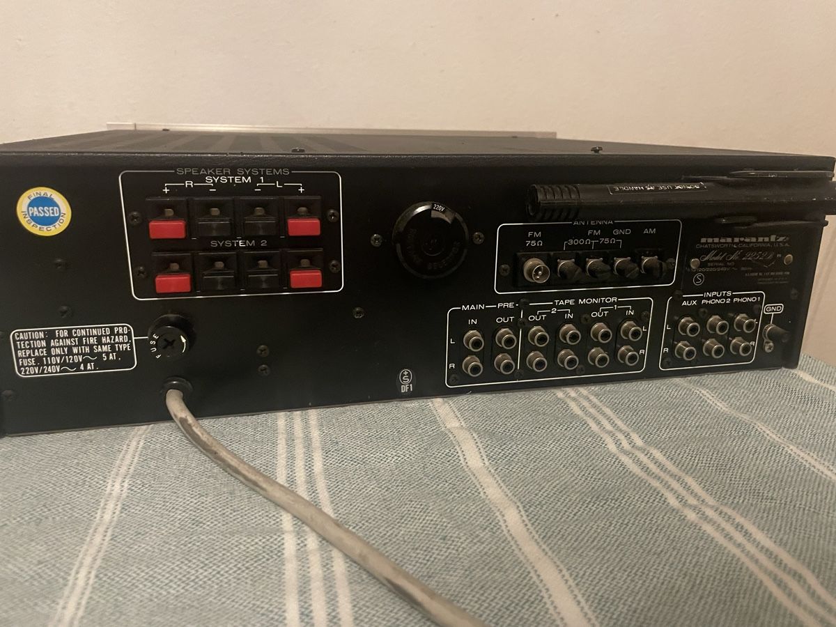 Marantz Ricevitori: Marantz 2252 Verstärker / Receiver – Usato da Zürich venduto da semi16 5