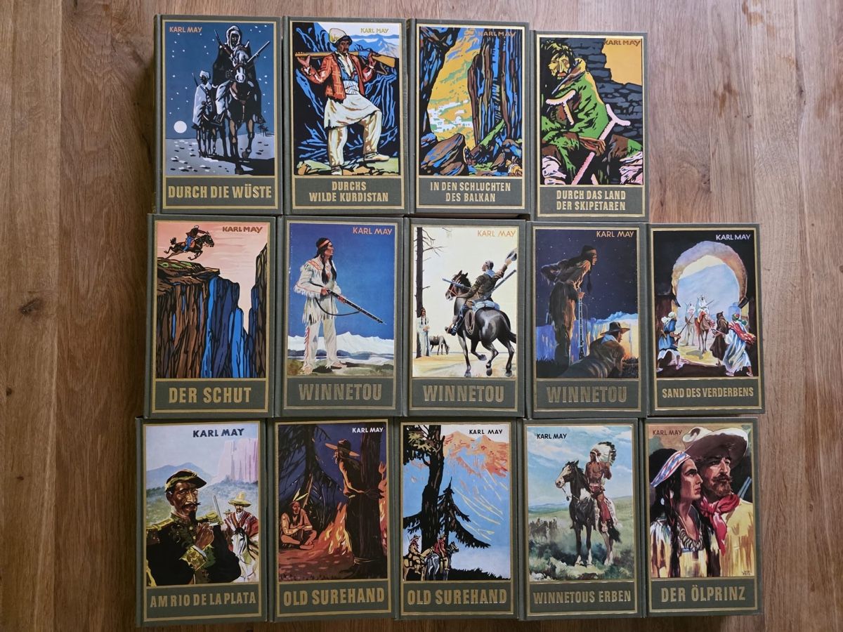 Libri: Karl May Klassiker, 15 Bände – Usato da Bonstetten venduto da Visor9