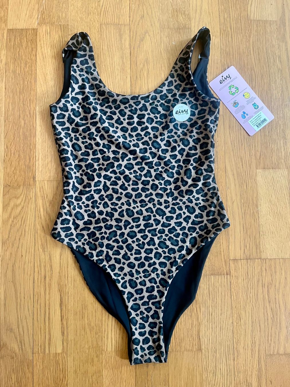 Badekleider & Bikinis: NEU: Eivy Reversible Badekleid - Leopard / Black Grösse M – Neu und originalverpackt aus Rhäzüns von duudii 1