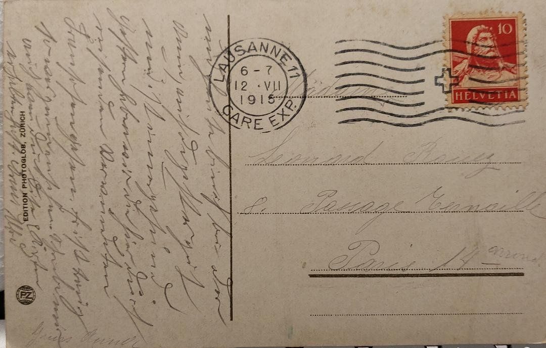 Cartes postales: SOLOTHURN - 1915 – D'occasion à Delémont par Domdom1 1