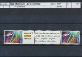 1999 "Milenium" - Zwischensteg, ** postfrisch