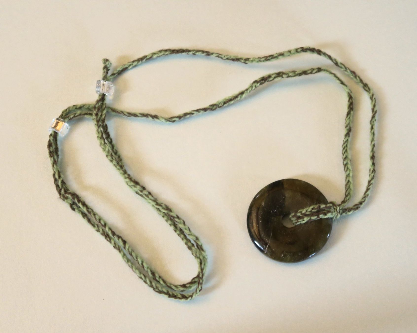 Catenine: Kette Labrodorit Donut – Nuovo (secondo la descrizione) da Brittnau venduto da marlenestone 2