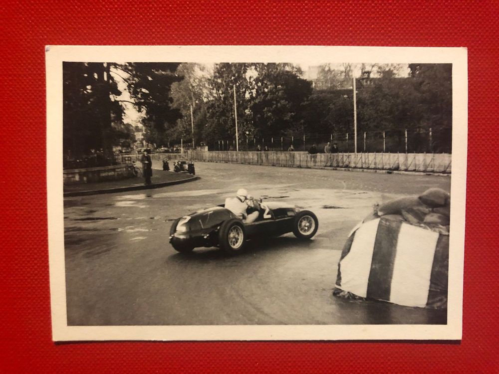 Original Foto 1948 Nations Grand Prix Genève/Sommer Ferrari Kaufen