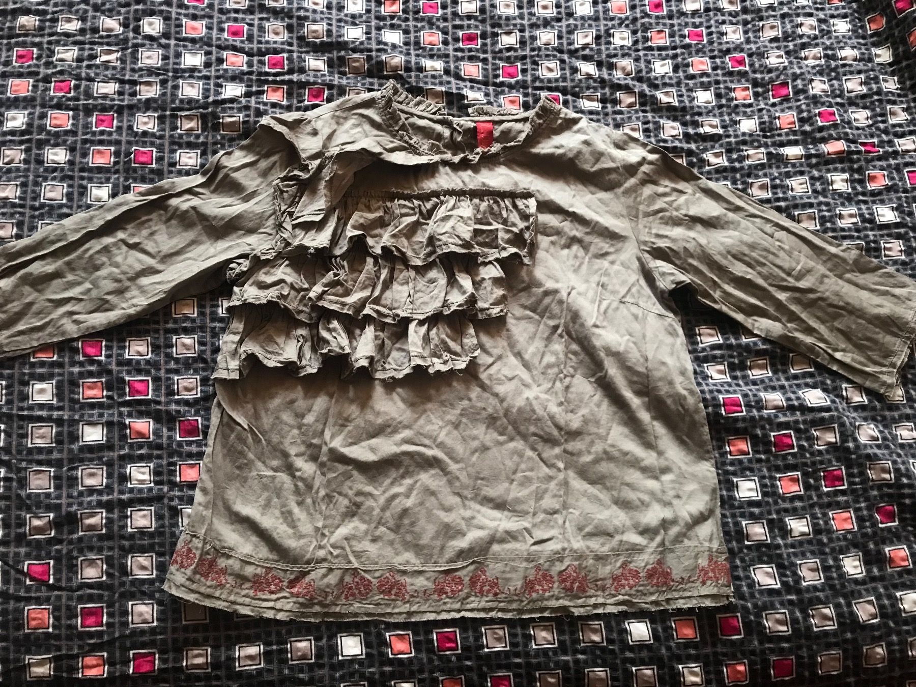 Ewa I Walla Camicette: Blouse EWA I WALLA, taille S, brun, coton – Nuovo (secondo la descrizione) da Morges venduto da sandy069 3