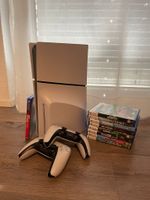 PS5 mit 2 Controller und insgesamt 9 Spiele 
