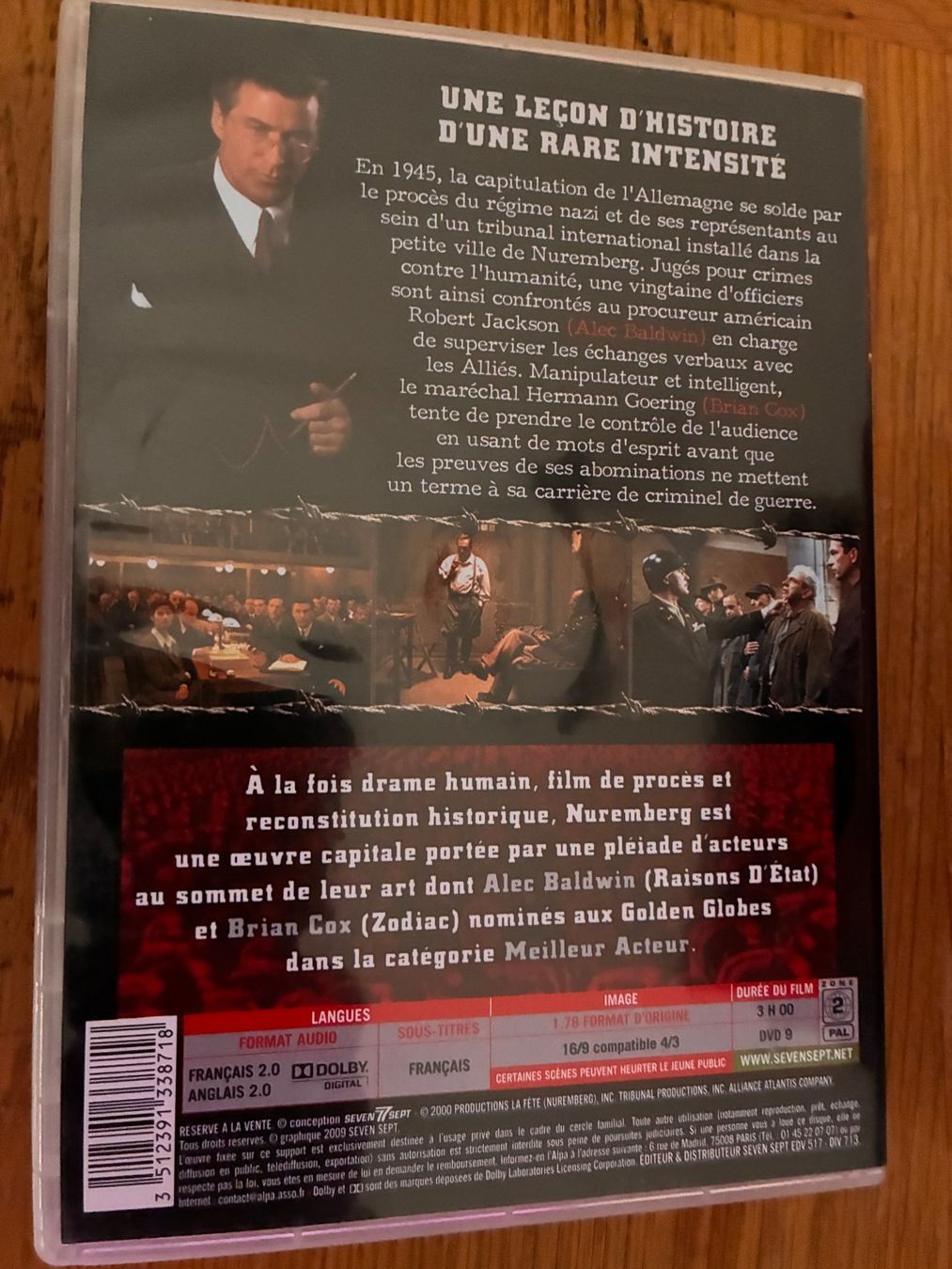 Tutti i DVDs: Nuremberg (2000, DVD, Alec Baldwin) – Usato da Vevey venduto da zecollector 1