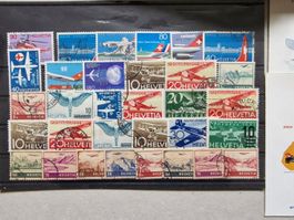Kleineres Lot mit Flugpost u.a.