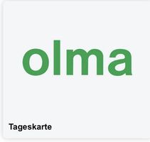  2 Ticket Billet Olma Tageskarte St.Gallen