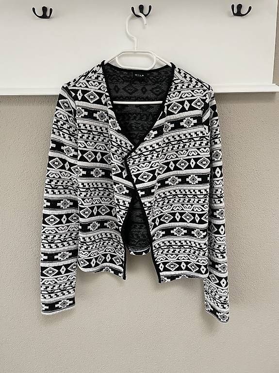 Giacche: VILA Blazer / Jacke mit Ethno-Muster – Nuovo (secondo la descrizione) da Glis venduto da SabrinaXA