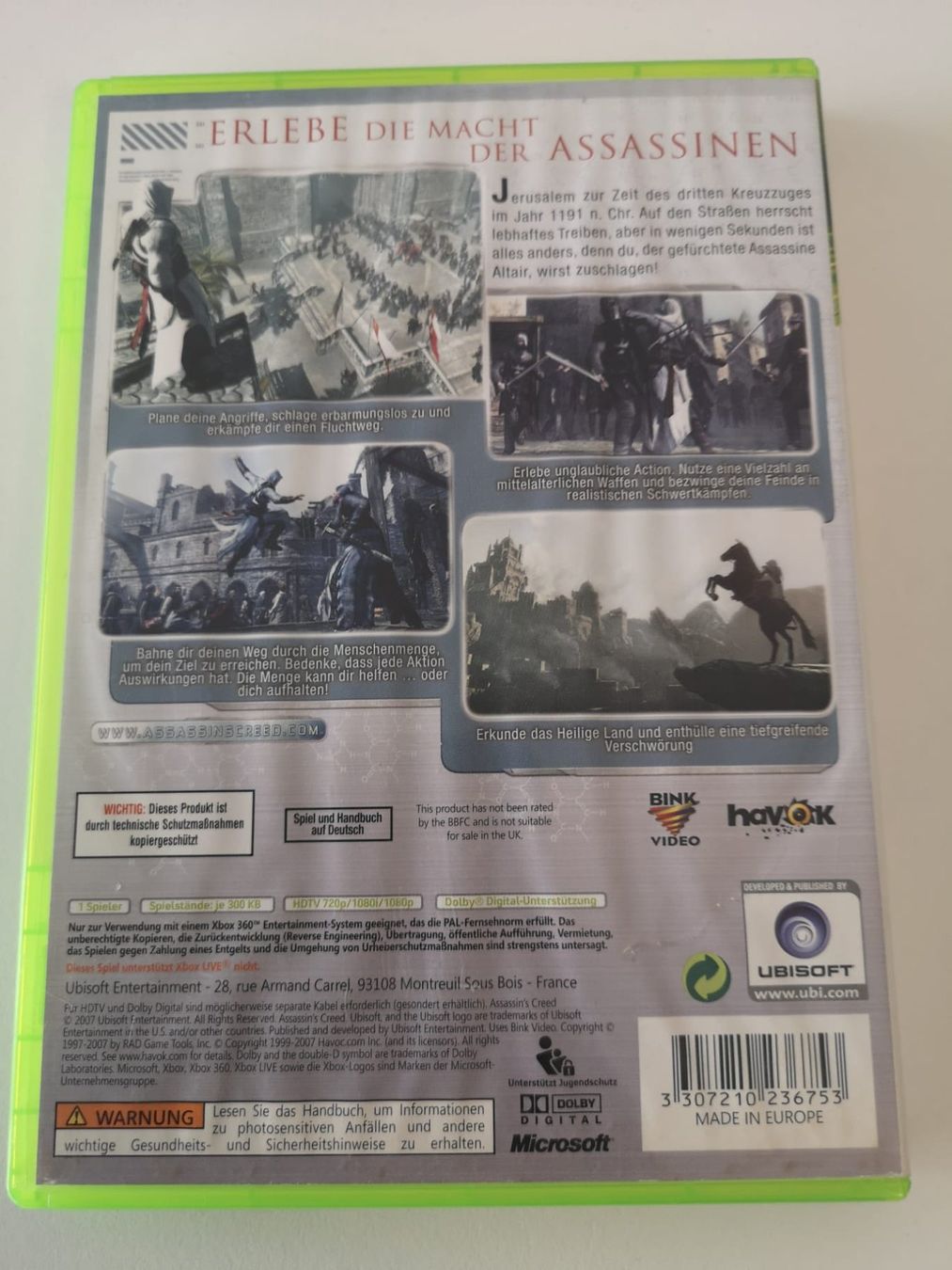 Giochi: Assassin's Creed (XBOX 360) – Usato da Herisau venduto da Seyashop1 2