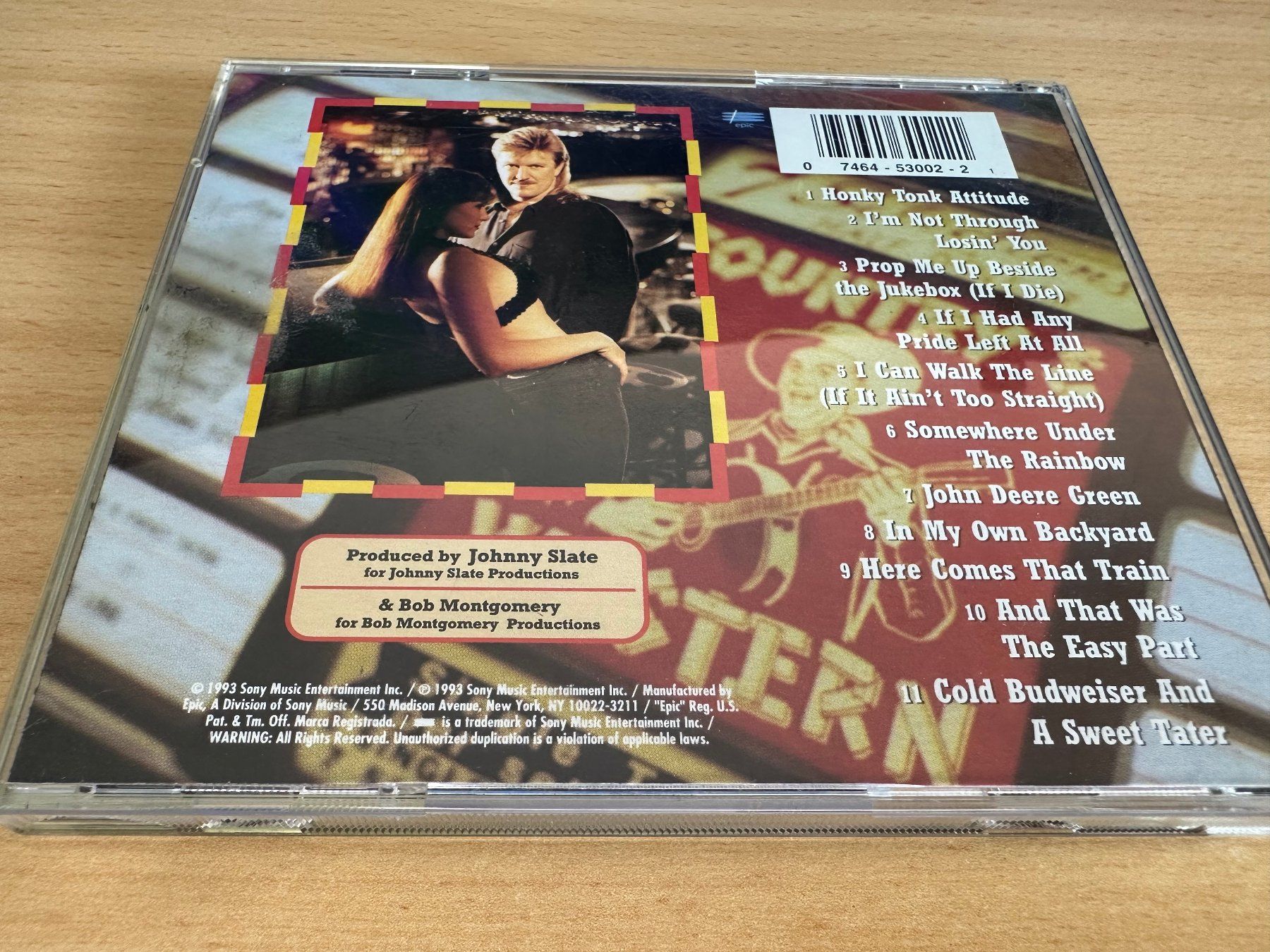 CD: Joe Diffie – Honky Tonk Attitude – Usato da Rikon im Tösstal venduto da Alpenmutz 1