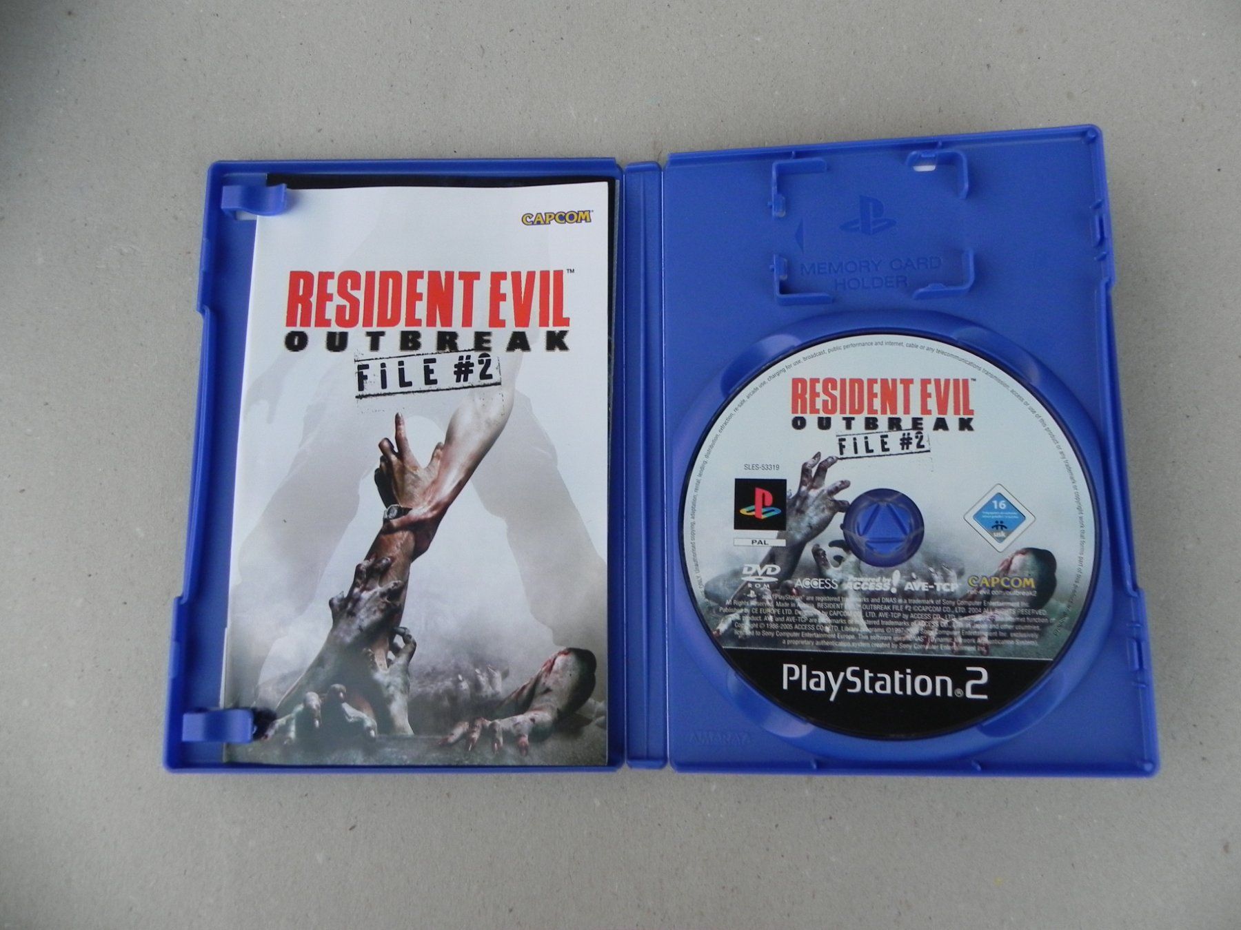 Sony Spiele: Sony PS2  Horror Spiel Game Resident Evil Outbreak Jg.  2004 – Gebraucht aus Siebnen von krimsie 2