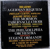 Brahms A German Requiem Ormandy 2 LP BOX  ♪ GEWASCHEN ♪